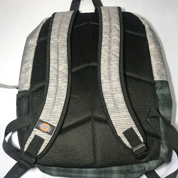 DICKIES DOUBLE DELUXE BACKPACK HEATHER STRIPES #B6 - Picture 5 of 7